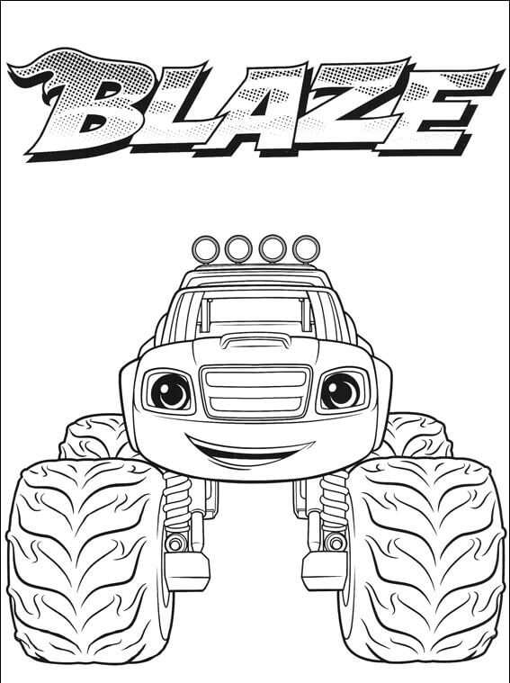 567x759 Top Blaze And The Monster Machines Coloring Pages