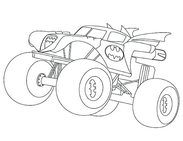600x463 Monster Truck Printable Coloring Pages Grave Digger Coloring Pages