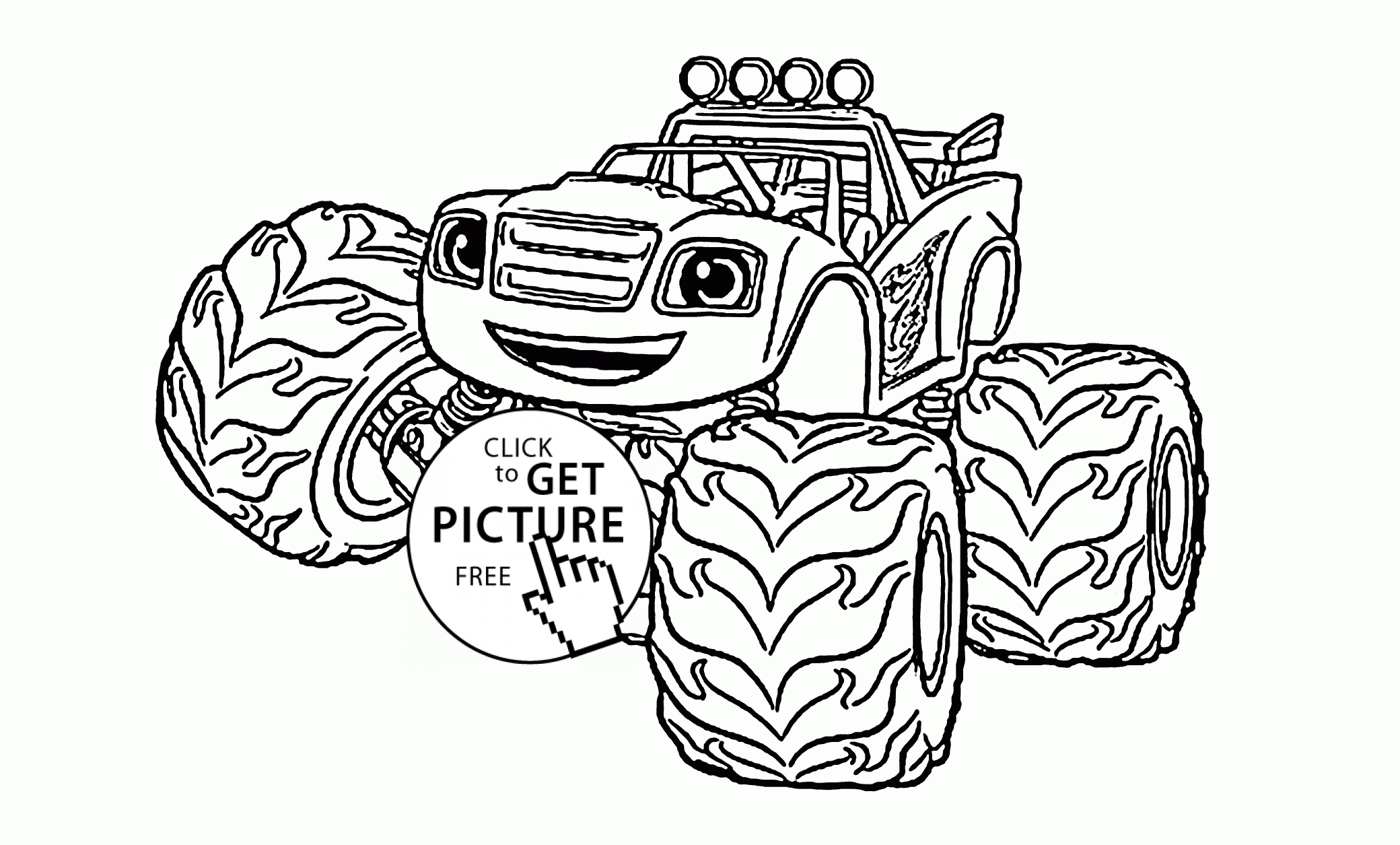 2080x1255 Blaze Coloring Pages To Print Download