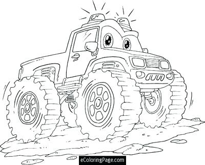 400x322 Blaze The Monster Truck Coloring As Well As Coloring Trend