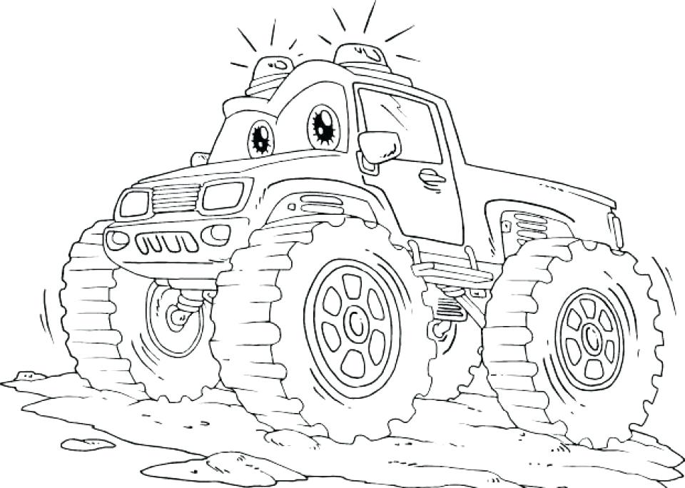 960x684 Blaze Monster Truck Printable Coloring Pages Icontent