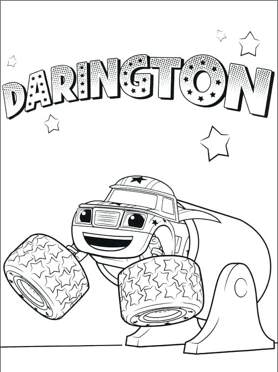 567x759 Blaze And The Monster Machines Coloring Pages