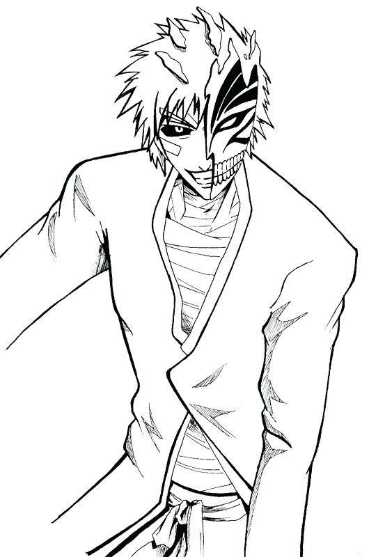 Bleach Anime Coloring Pages at GetDrawings | Free download