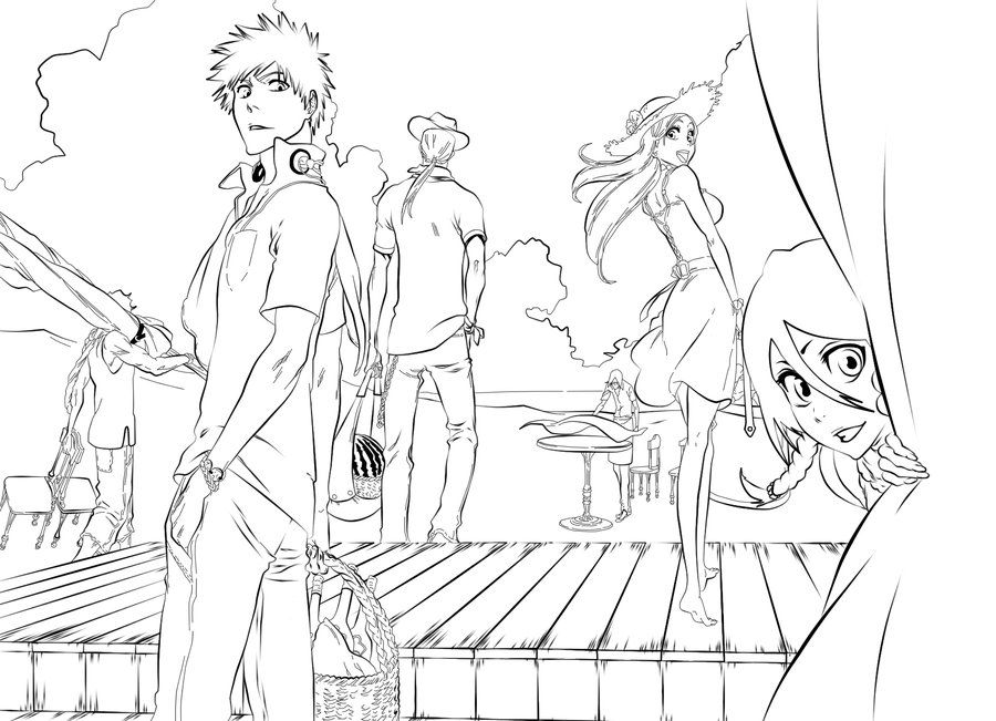 900x651 Bleach Coloring Pages,wallpapers,pictures I Want To Color