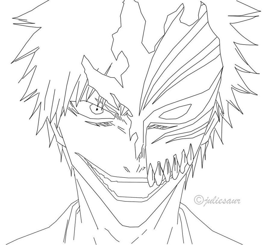 900x814 Bleach Color Page Unique Bleach Coloring Pages In Seasonal