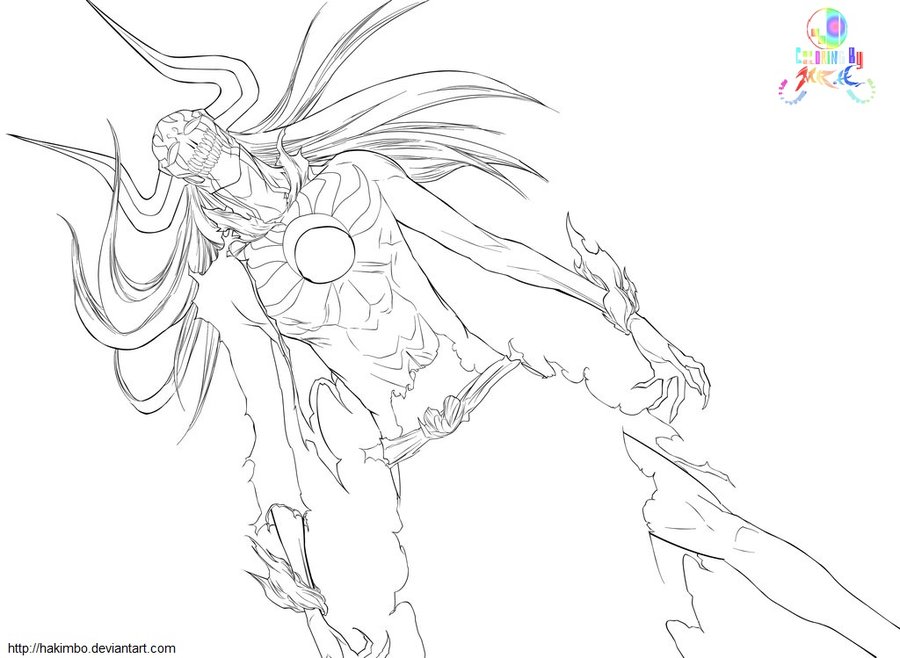 900x658 Bleach Color Page Coloring Pages Of Bleach Print Color Craft