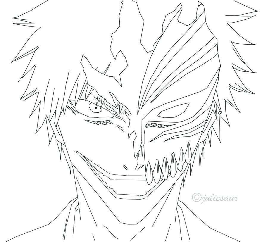 900x814 Ichigo Coloring Pages Bleach Coloring Pages Ichigo Bltidm Ideas