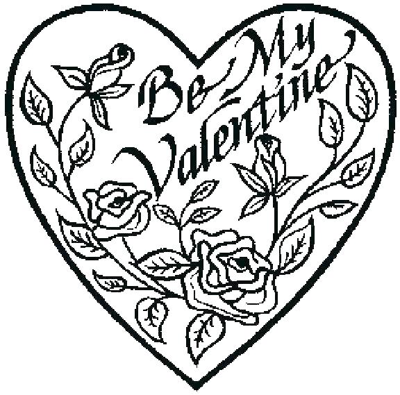 576x569 Coloring Pages Hearts And Flowers Bleeding Heart Flower Coloring