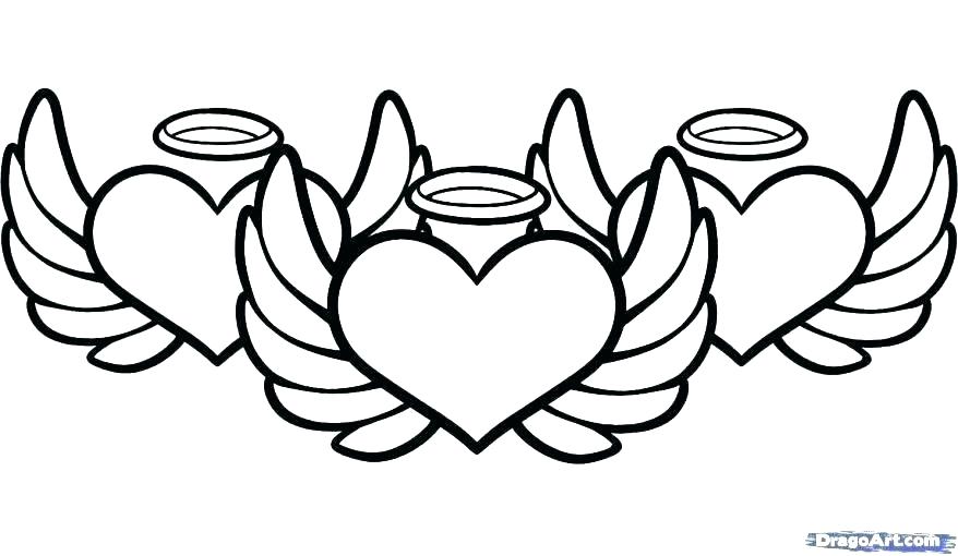878x510 Colouring Pages Hearts And Flowers Love Heart Coloring Printable