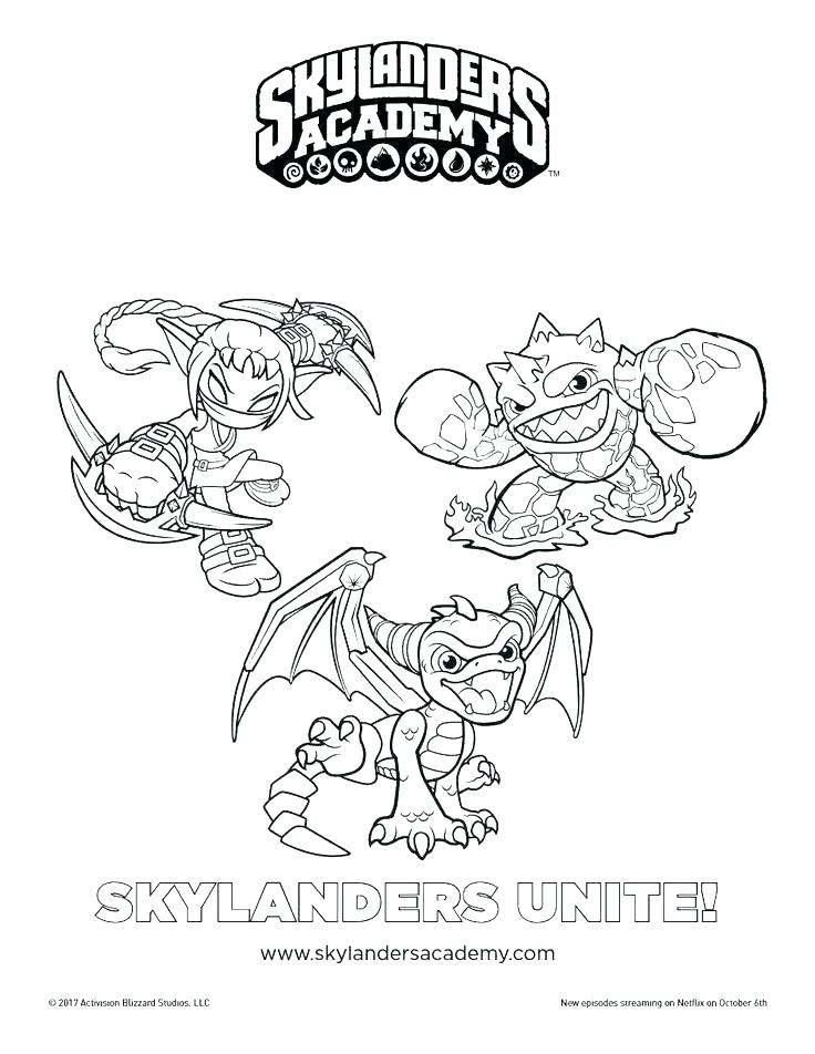 736x952 Coloring Pages Of Skylanders Printable Coloring Pages Coloring