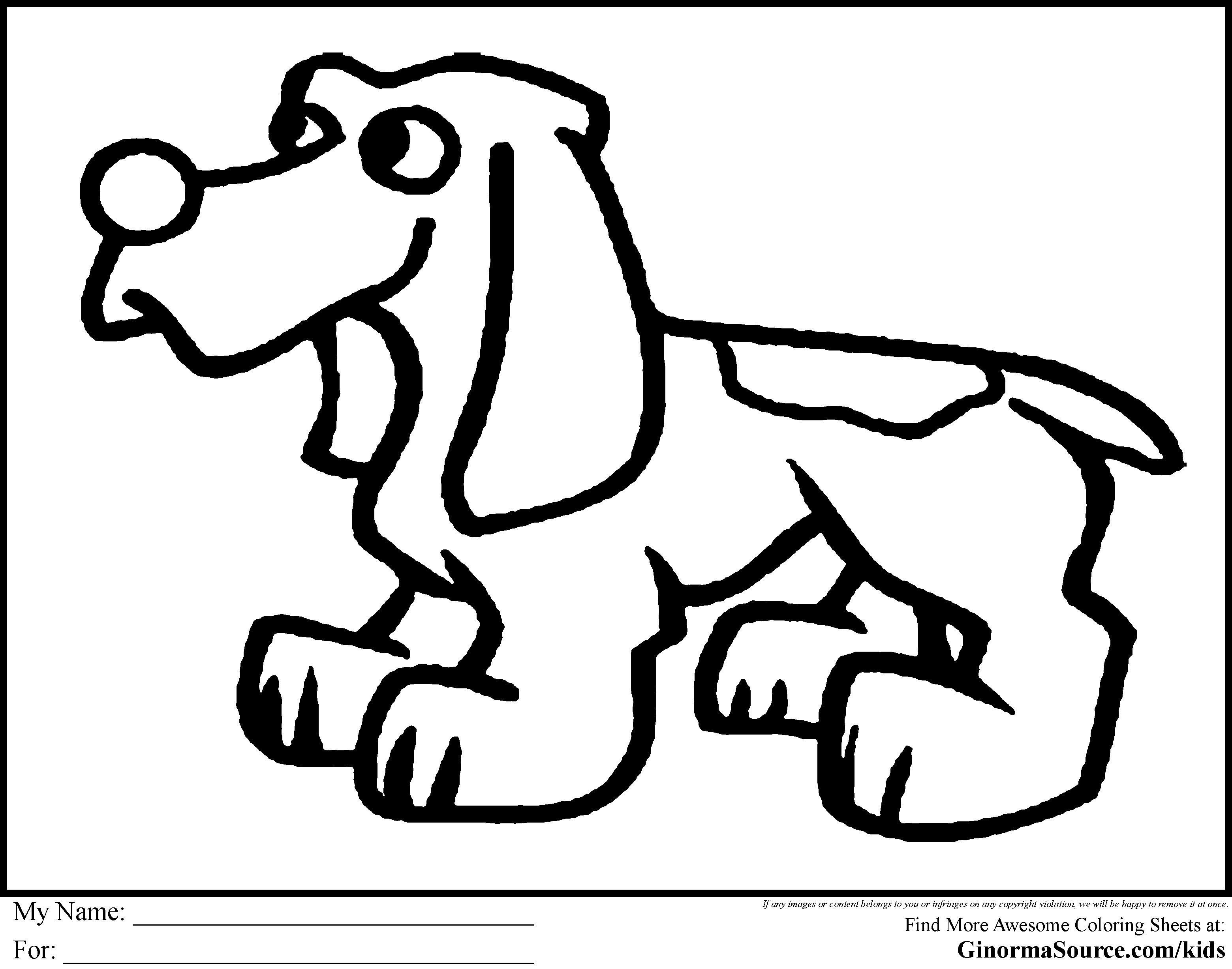3120x2455 Bloodhound Animal Coloring Pages Cute Coloring Page Puppy