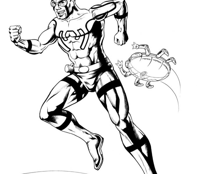 677x600 Blue Beetle Coloring Pages Blue Beetle Coloring Pages