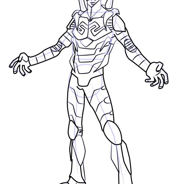 598x600 Blue Beetle Coloring Pages Blue Beetle Coloring Pages Star Wars
