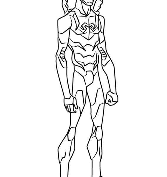 567x600 Blue Beetle Coloring Pages Dc Comics Super Heroes Superheroes