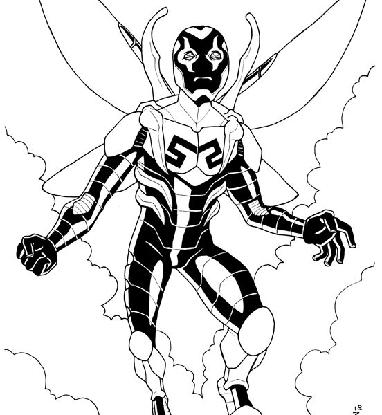 552x600 Blue Beetle Coloring Pages Coloring Pages