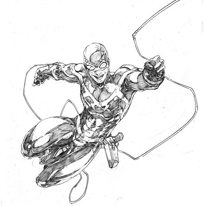 688x695 Blue Beetle Coloring Pages Best Blue Beetle Images