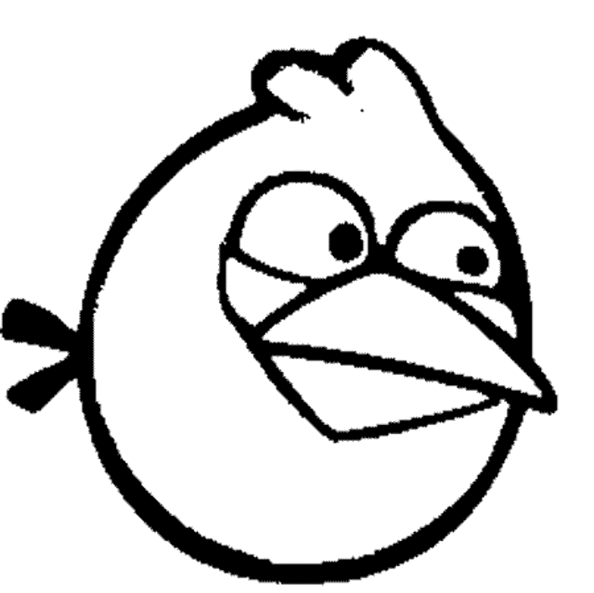 2000x1998 Best Of Angry Birds Blues Characters Coloring Pages Gallery Free