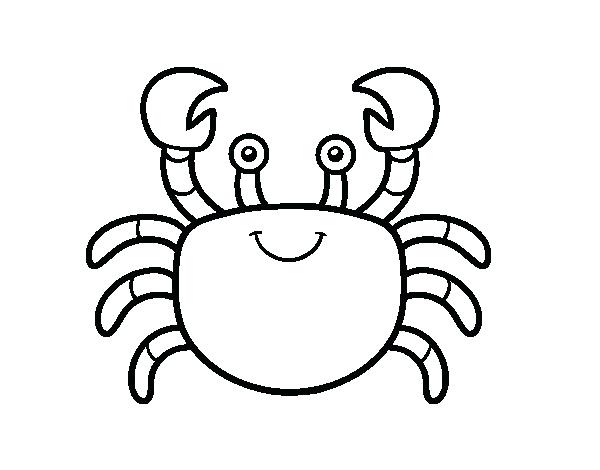 600x470 Crabs Coloring Pages Look Real For Kids Undersea Crab Page Ocean