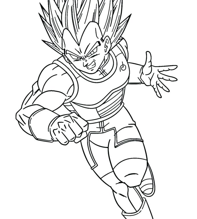 691x768 Coloring Pages From Dragon Ball Z General Super Super Blue