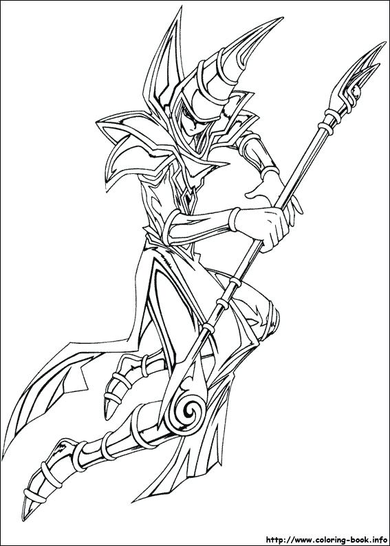 567x794 Yu Gi Oh Coloring Pages Coloring Pages Together With Oh Blue Eyes