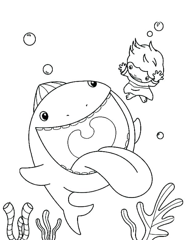 600x776 Whale Coloring Pages Whale Coloring Page And The Big Fish Coloring