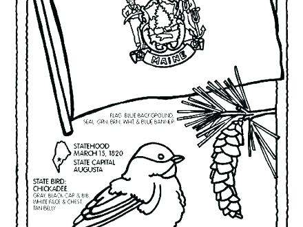 440x330 Blueberries For Sal Coloring Page