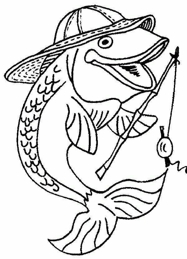 600x828 Incredible Fisherman Coloring Pages Almost Inspiration Article