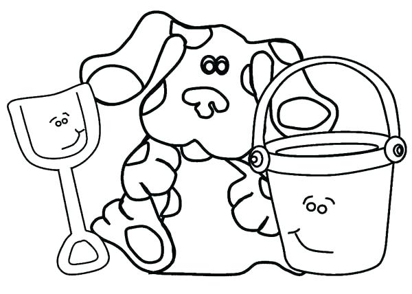 600x428 Blues Clues Coloring Page Blues Clues Coloring Page Blues Clues