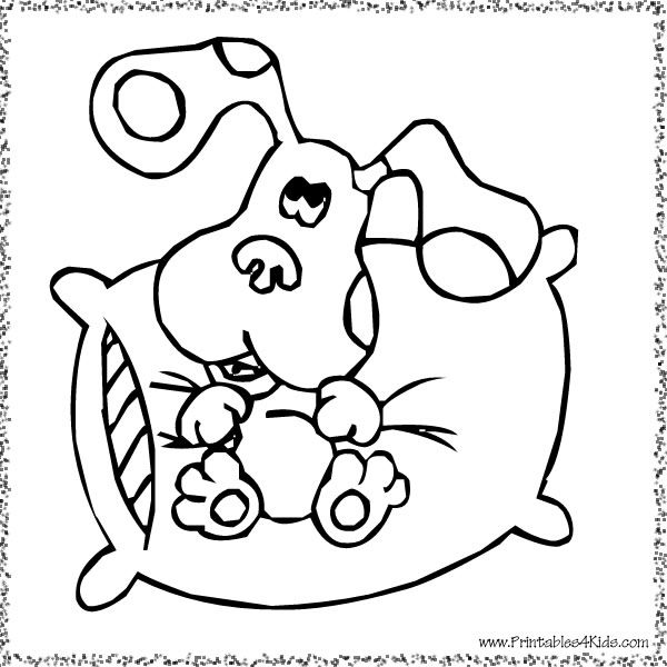600x600 Coloring Page School Blues Clues And Birthdays
