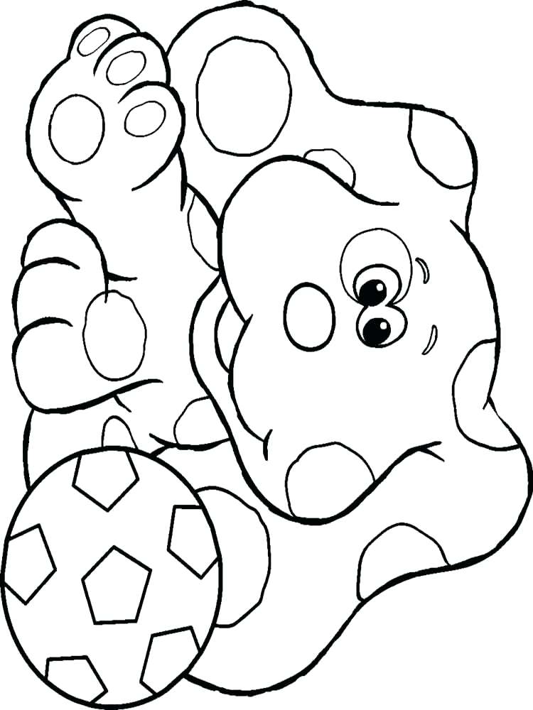 Blues Clues Printable Coloring Pages at GetDrawings | Free download