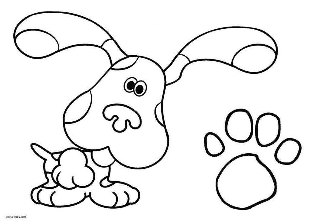 1024x732 Blues Clues Colouring Pages Lovely Best Blue S Clues Coloring