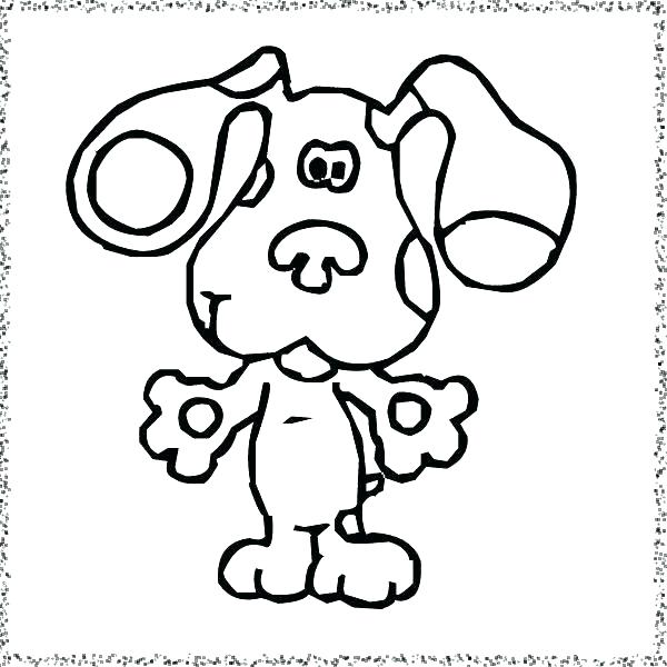 Blues Clues Printable Coloring Pages at GetDrawings | Free download