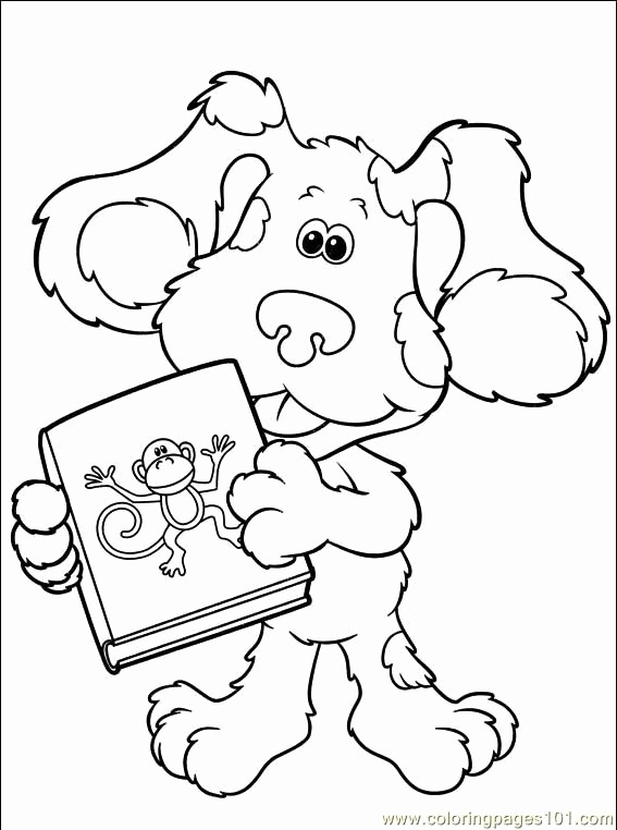 567x762 Licorice Coloring Page Gallery Blues Clues Coloring Page