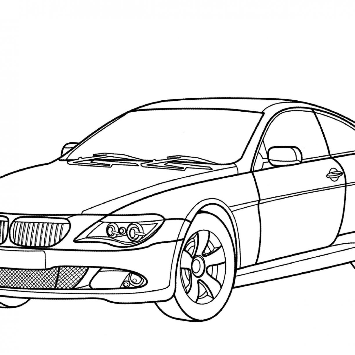 1224x1224 Bmw Coloring Pages Free To Print Page And Other Series Adult