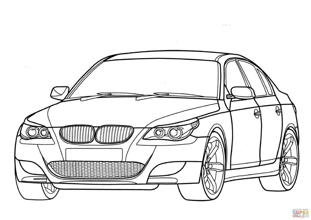 1024x724 Bmw Car Coloring Page