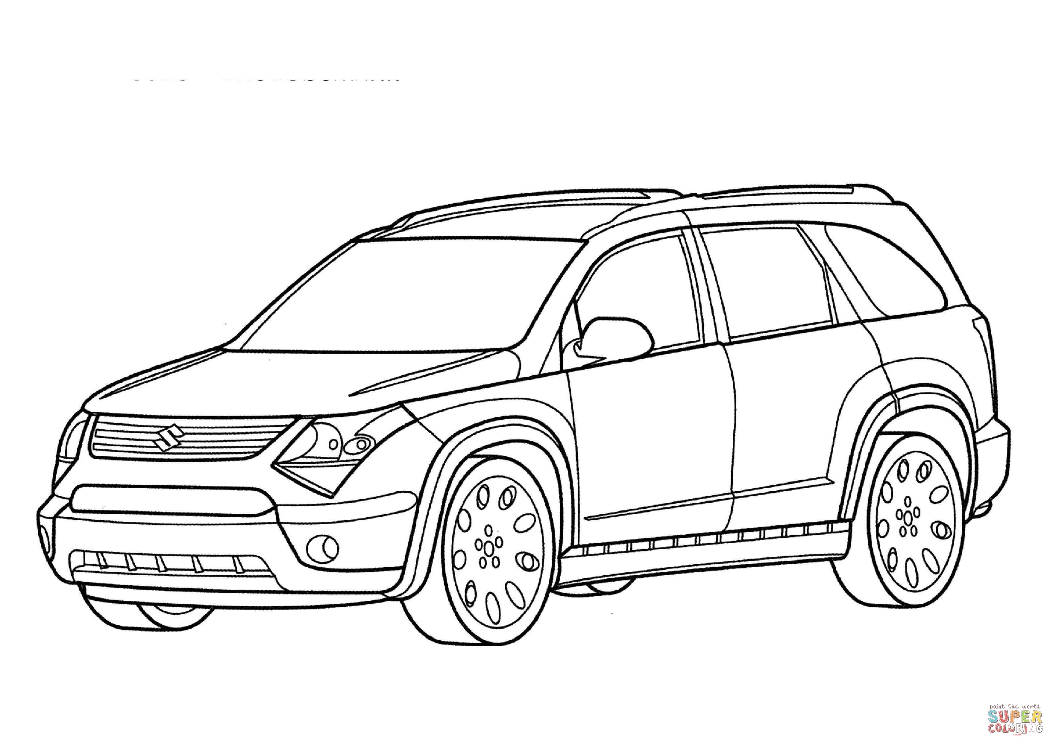 3508x2480 Suzuki Sx Force Coloring Pages Collection Coloring For Kids