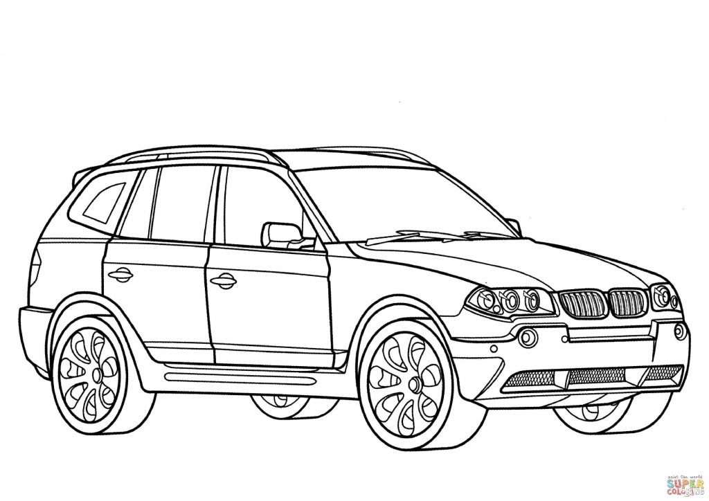 1024x724 Bmw Car Coloring Page