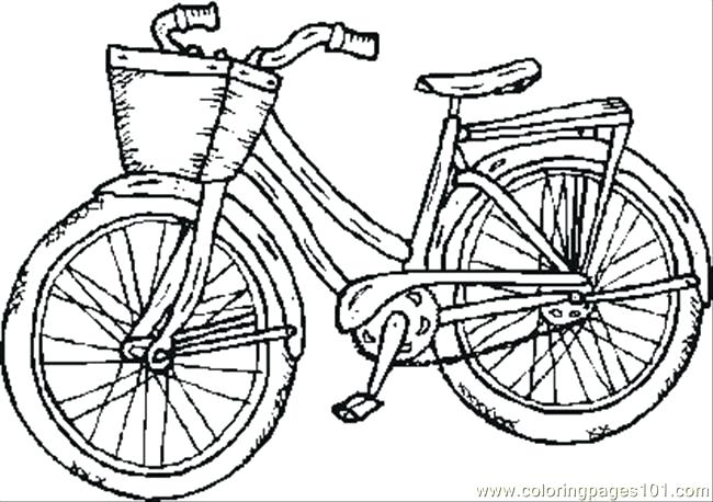 650x458 Bmx Coloring Pages Coloring Pages Bike Coloring Page For Toddler