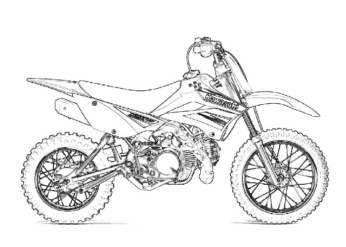 700x500 Bmx Coloring Pages