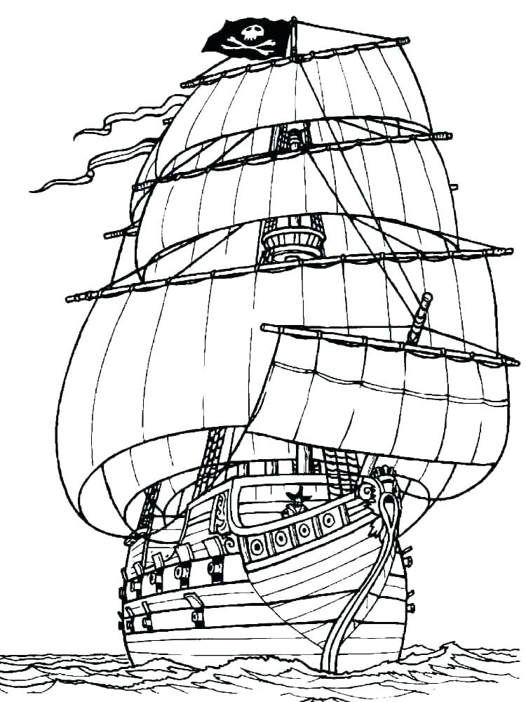 750x1000 Boat Coloring Pages Coloring Pages Of Boats Fishing Boat Coloring