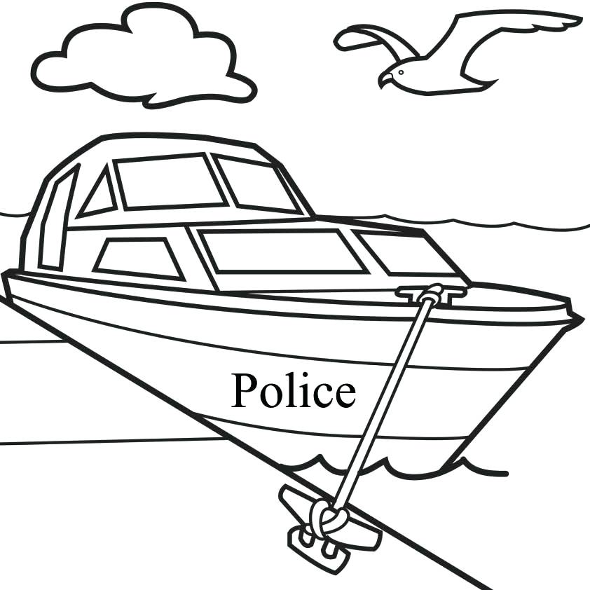 842x842 Fishing Boat Coloring Pages Printable Boat Coloring Pages Free