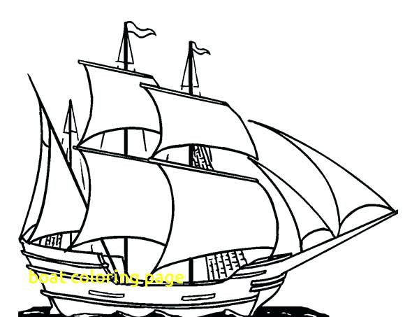 600x453 Fishing Boat Colouring Pages Coloring Page With Boats Printable