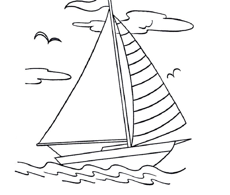 906x768 Pontoon Boats Printable Coloring Pages For Kids Free Cartoon Speed