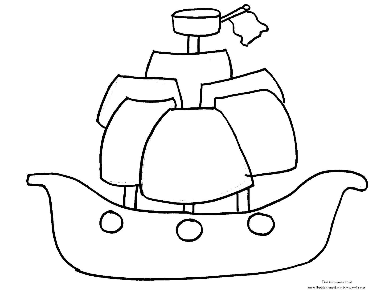1600x1267 Lovely Pirate Ship Coloring Pages For Kids