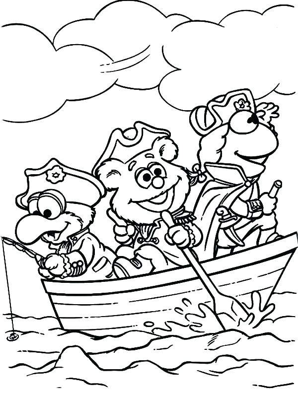 600x792 Muppet Coloring Pages Babies Coloring Pages The Frog And Little