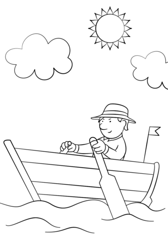 340x480 Top Boat Coloring Pages