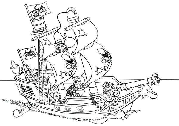 600x422 Coloring Pages For Adults Mandala Cruise Ship Magic Boat Good Or S
