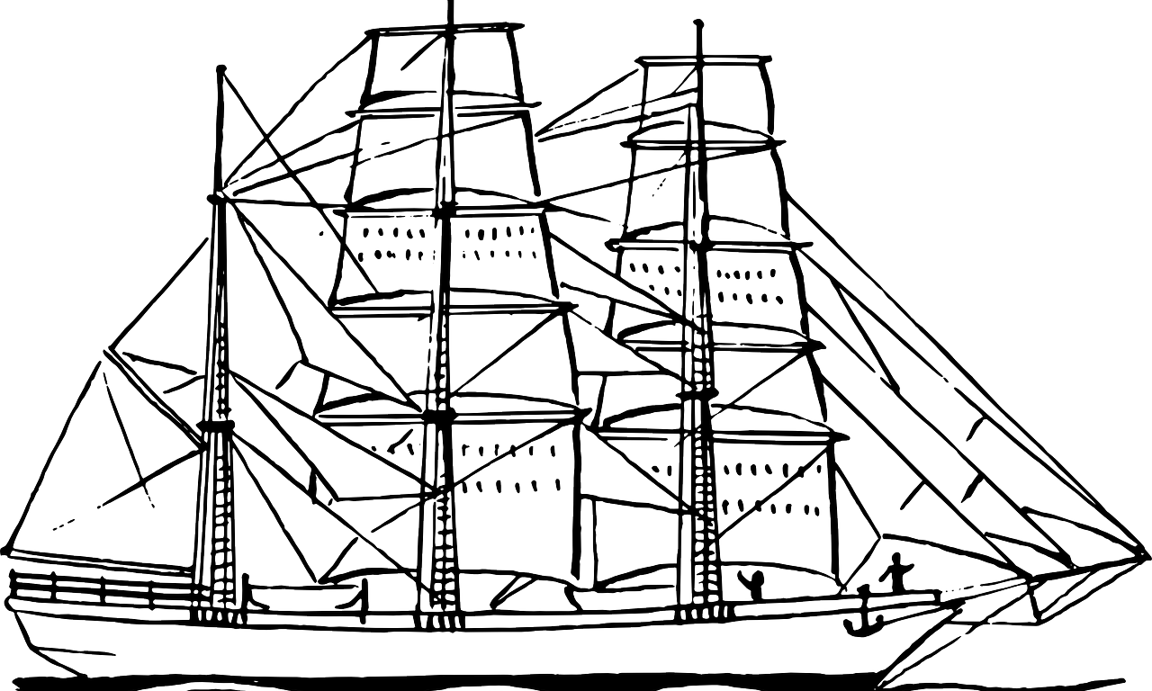 1280x768 Free Printable Boat Coloring Pages For Kids Boats Ships Impressive