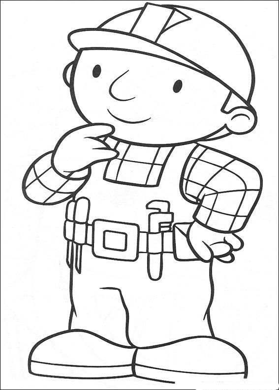 567x794 Bob The Builder Coloring Pages Color Pages Fomi Y