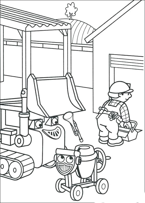 567x794 Bob The Builder Coloring Pages Free Coloring Page Maker Free